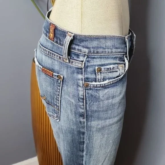 7 For All Mankind 7FAM Bootcut Jeans Size 29 - Picture 6 of 16
